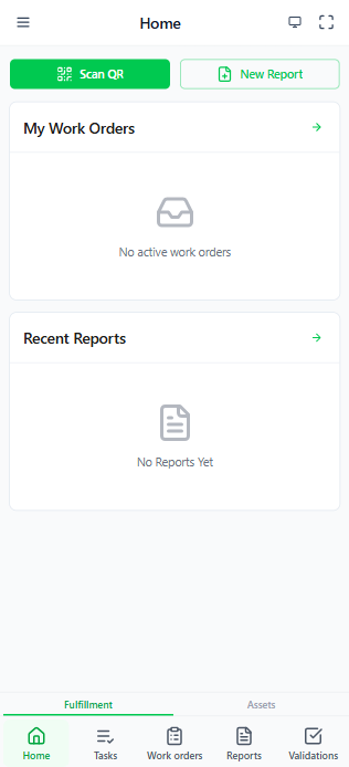 Mobile PWA Interface